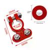 1 Set Automotive Connection Wires 8AWG Battery Terminal Post Connectors For Cars Motorcycles Ships Battery-Free Tools