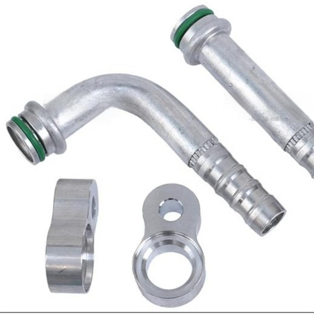 Aluminum Air Conditioning Pipe Joint Eco-friendly Pipe Head Car a/C Repair Parts  AC System Service