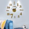 3D Clock Clock Wall Hanging Living Room Wall Clock Clock Wall Hanging Home Wall Clock Living Room Clock