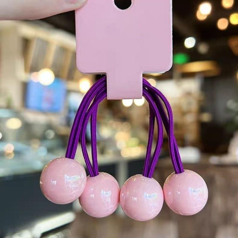 Kristallkaninchen Doppelköpfiges Gummiband Kinderwickel Langes Haarseil Koreanische Version Funkelndes elastisches hochwertiges Kopfseil