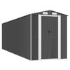 VidaXL Garden Shed Anthracite 192x689x223 Cm Galvanized Steel 3147455