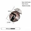 Zinc Alloy Kongming Puzzle Lock: Disentanglement Ring Educational Toy