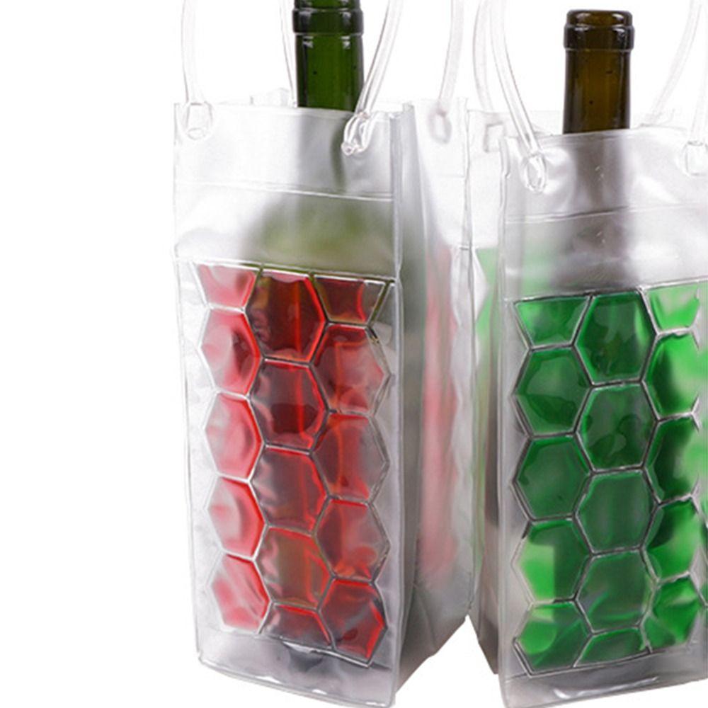 Isolierte Weinflaschenkühltasche Tragbare Rotwein-Handtasche Bier-Eiskühltasche Picknick