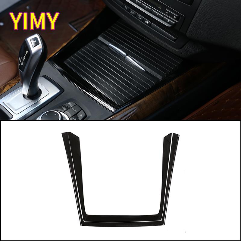 For BMW X5 X6 E70 E71 2008-2013 ABS Plastic Car Styling Gear Shift Central Control Panel Air Vent Outlet Cover Interior
