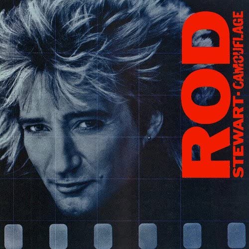 

CD ROD STEWART - Camouflage 18P22982 Warner Bros. Re 1989 Japan Rock Used