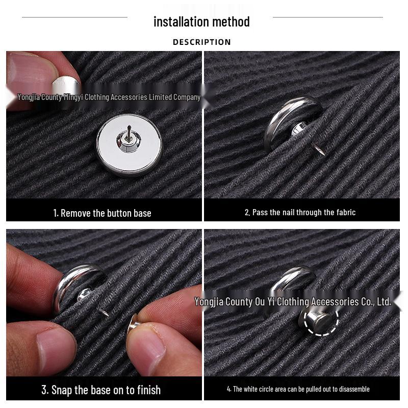 Magnetyczne podwiązki do zasłon: Blokujące światło, Beznarzędziowe, Mocny chwyt, Zdejmowane metalowe klamry