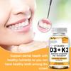 Vitamina D3 e K2 5000 UI Supporto per la salute muscolare Vegetariano Alta intensità 120 capsule molli