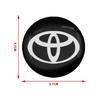 Car Wheel Center Hub Cap 56mm Emblem Decal Wheel Sticker For Toyota C-hr Prado Rav4 Yaris Hilux Prius Avensis Corolla Camry