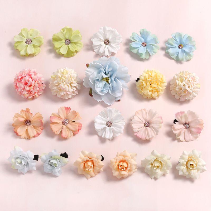 

Mixed Rose Artificial Flowers Head Fake Flowers for Home Decor Wedding Decoration DIY Crafts Gifts Ornament Garland Accessories