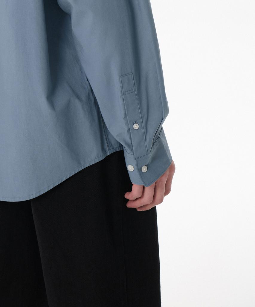 MUSINSA STANDARD Relaxed Cr Shirt [Dusty Sky Blue]