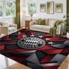 Tapis Velours Cristal Design Bayern Munich Tapis Décoratif Doux pour Chambre à Coucher Entrée