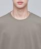 MUSINSA STANDARD Ponte Dolman Sleeve Oversized T-Shirt [Dusty Beige]
