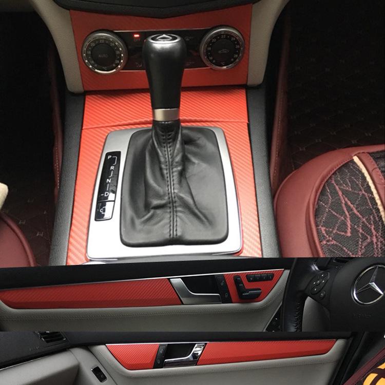 Interior Gear Panel Sticker Film for Mercedes-Benz C-Class C200/GLC/C200L (2008-2010)