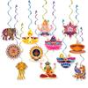 Festival Paper Diwali Hanging Decorations Elephant Paper Spiral Party Decor