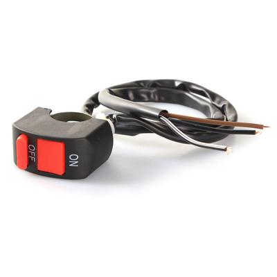 Univerzális Motorkerékpár BE KI Gomb Kapcsoló Kormány Ködlámpa Kapcsoló DC 12V LED Fényszóró