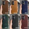 Honor 20 Cowhide Leather Half-Cover Protective Case for Honor 20 Pro and Youth Edition