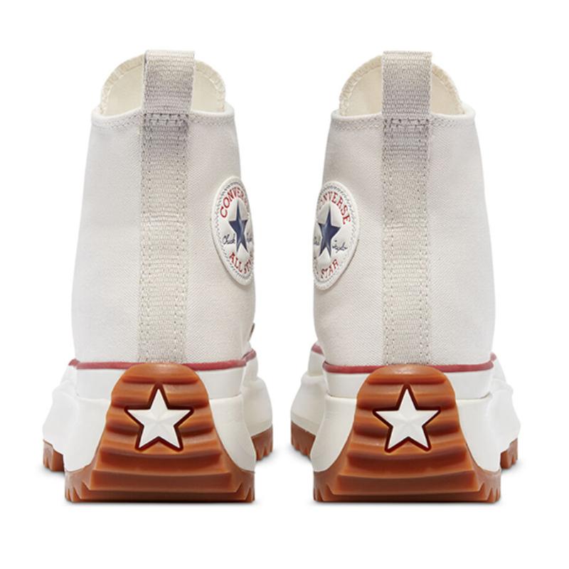 Converse Run Star Hike Comfortable High-Top Canvas Shoes Unisex Off-White