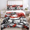 3pcs Ninja Turtles Bedding Set. Soft and Comfortable with No Core Included (1x Duvet Cover + 2x Pillow Covers) Yy251031046