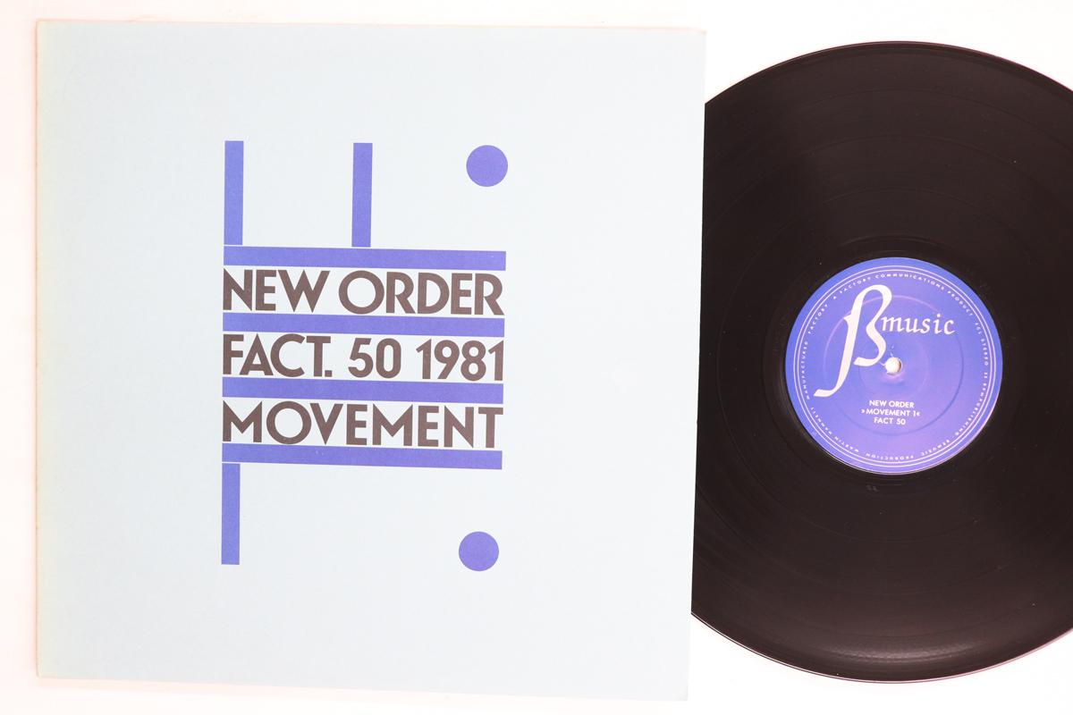 Виниловая пластинка NEW ORDER  Movement FACT50 FACTORY 1981 Великобритания Рок Б/у