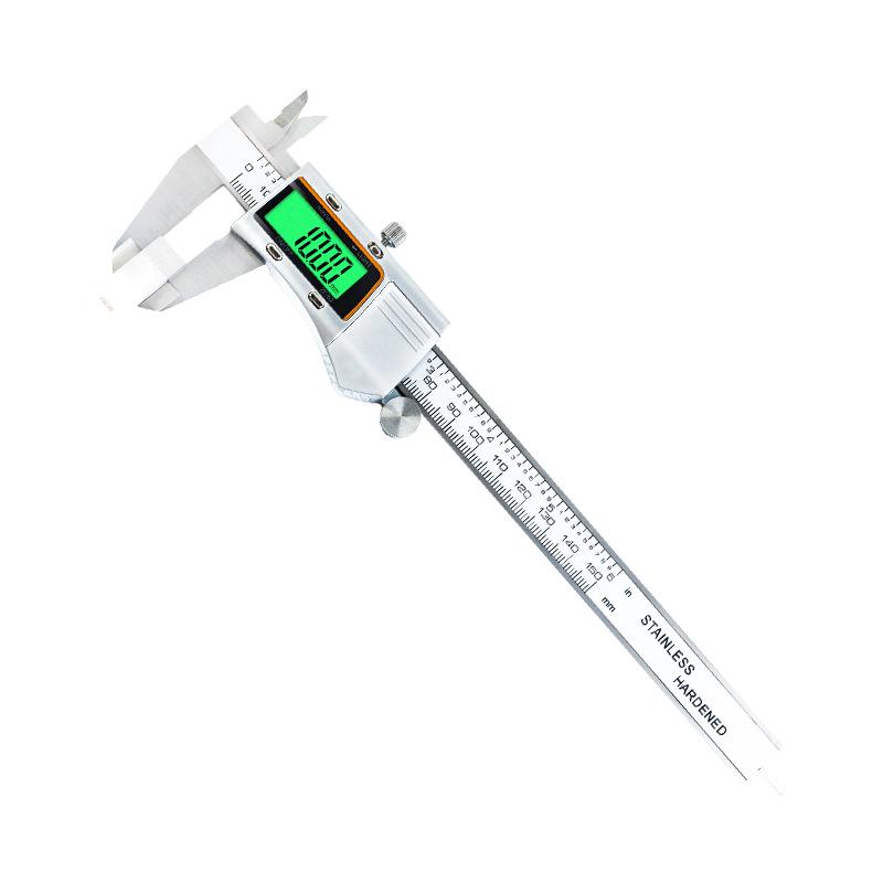 High-Precision Backlit Stainless Steel Digital Vernier Caliper