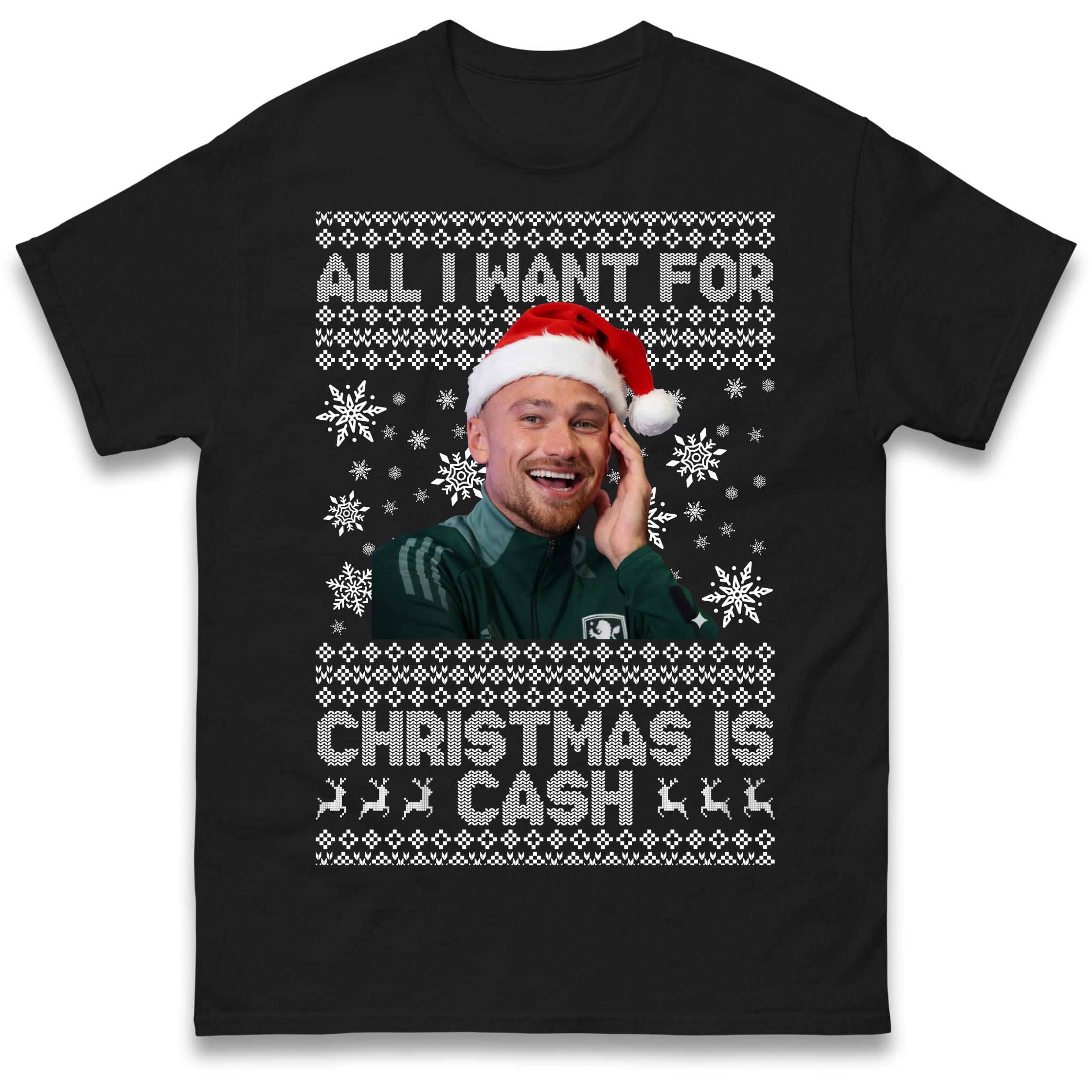 

Matt Cash Christmas T Shirt Tshirt Mens Womens Unisex Tops Tees L