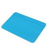 Silicone Repair Mat Heat-Resistant Work Pad Waterproof Insulation Board with Multi-Component Tray for Phone & Electronics Fix