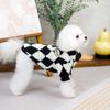 Four-legged Pet Clothes Corgi Teddy Clothes Autumn and Winter New Pet Thickened Warm Dog Cotton-padded Clothes