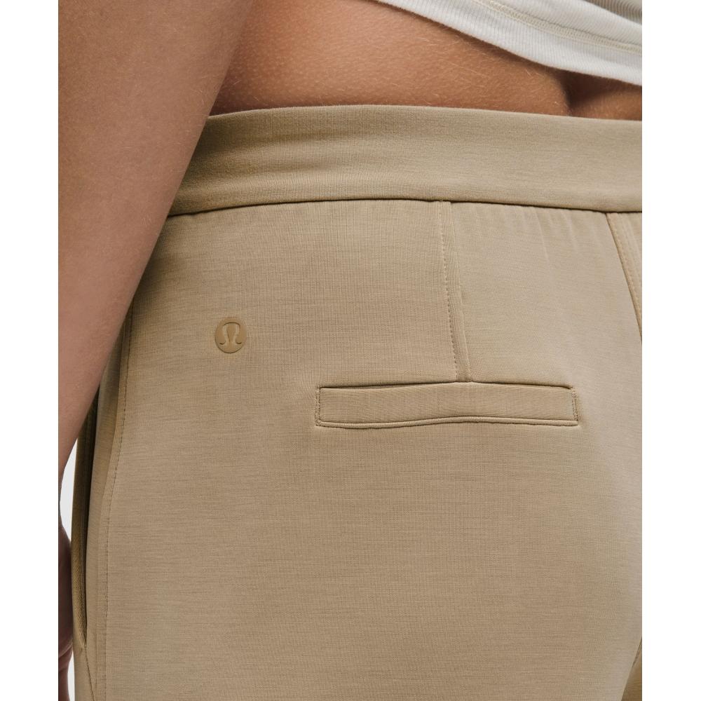 Lululemon Softstreme Pintuck Mid Rise Pant  Regular Sheer Oak