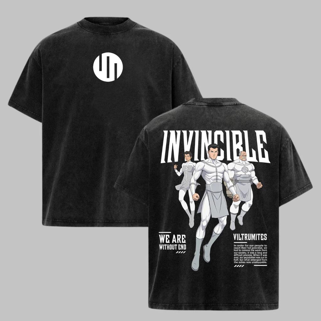 T-Shirt Invincible Viltrumiti Grafica Maglietta Regalo Fan Fumetti Y2K Streetwear