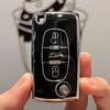2 3 Button Tpu Car Key Case Cover Holder Shell For Peugeot 308 207 307 3008 5008 Fob For Citroen C2 C3 C4 C8 Keys Accessories