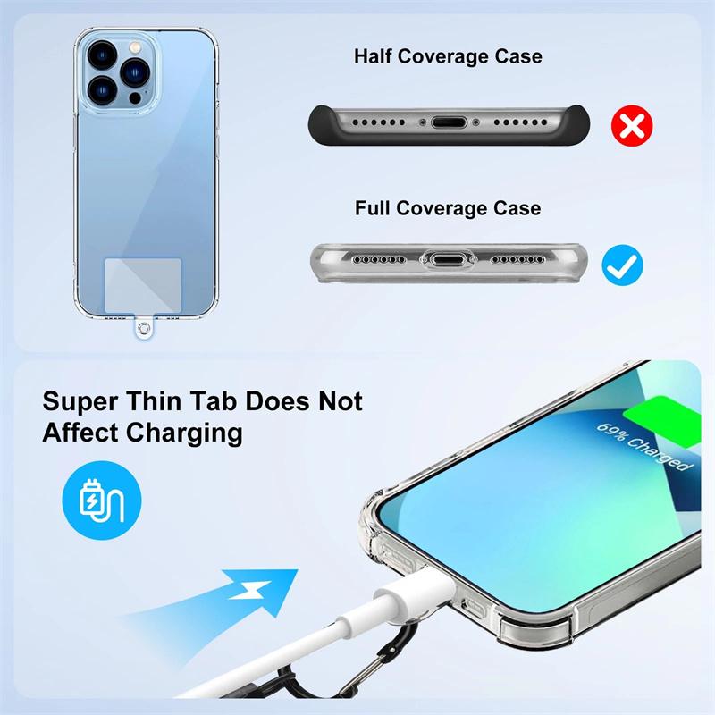 Magnetic Belt Clip Holder Mobile Phone Holder Backpack Clip Metal Hook Spring Rope For Magsafe Iphone Accessories