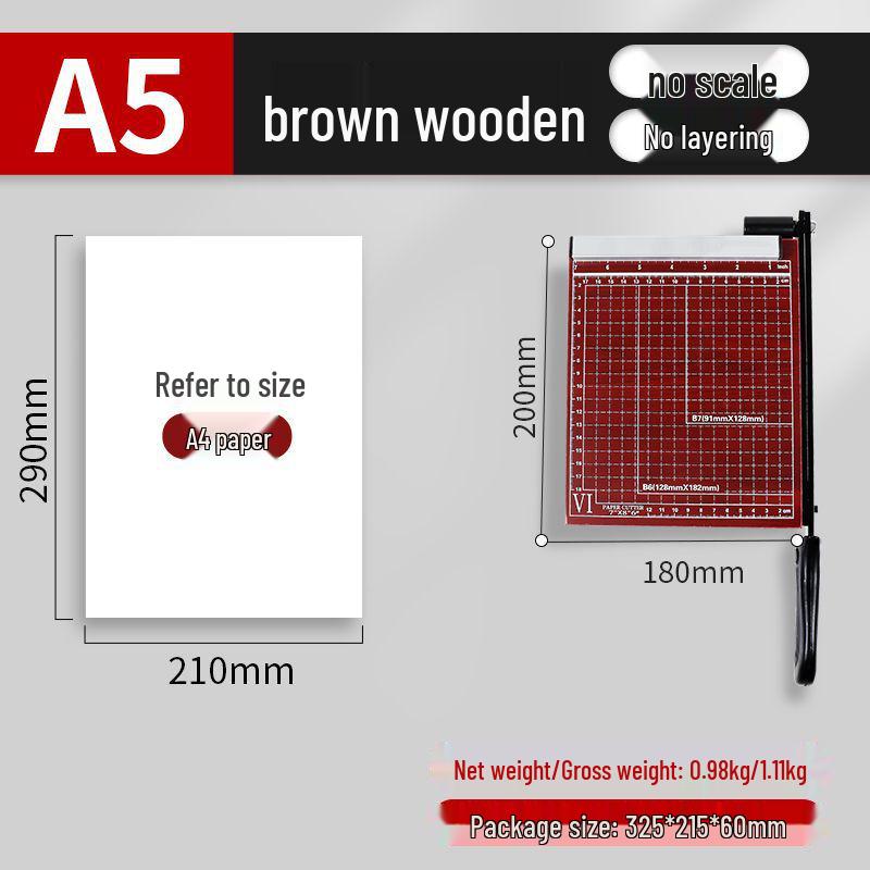 

Steel Manual Paper Cutter for A3 and A4 Paper