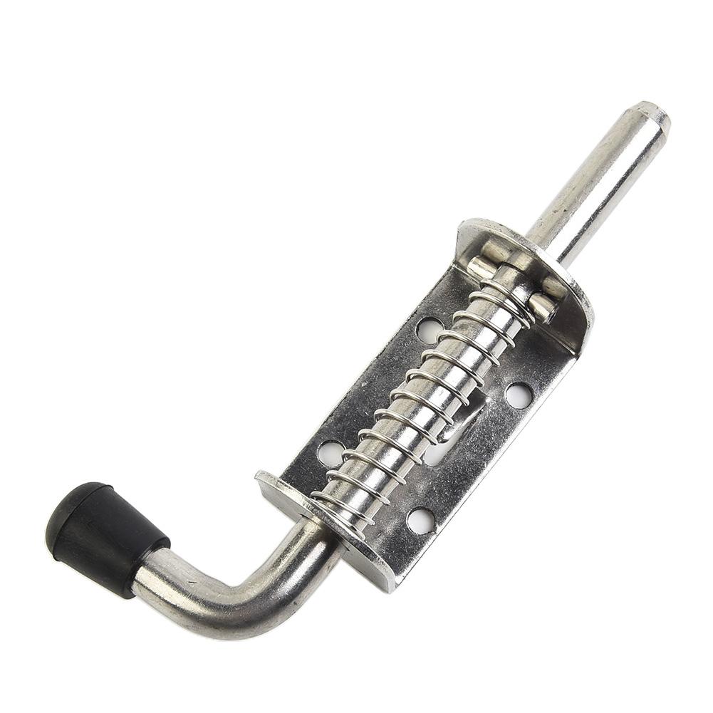 Door Lock Latch Home Improvement Metal Safety Spring-loaded Truck 128mm Cupboard Drawer Heavy Duty Bolt Cabinet