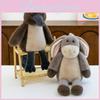 Plush Platypus Donkey Animal Toy Sitting Posture Plush Panda Doll Children Gift