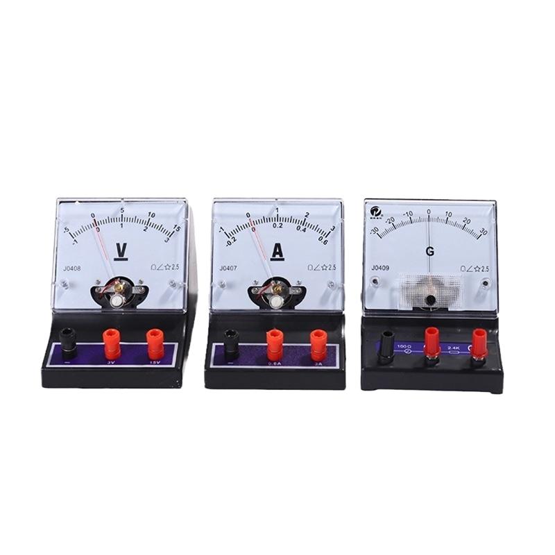 Factory Direct Customized Lab Supplies Sensitive DC Ammeter Voltmeter for Physics Experiment Teaching Plastic