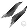 For Toyota Corolla 2008-2011 Real Dry Carbon Fiber Front Headlight Eyelid Eyebrow Cover Panel Trim Car Accessories Modification