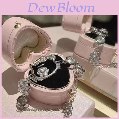 Adorable Hello Kitty Bracelet For Women Sweet Fairy Style Diamond-studded Gift