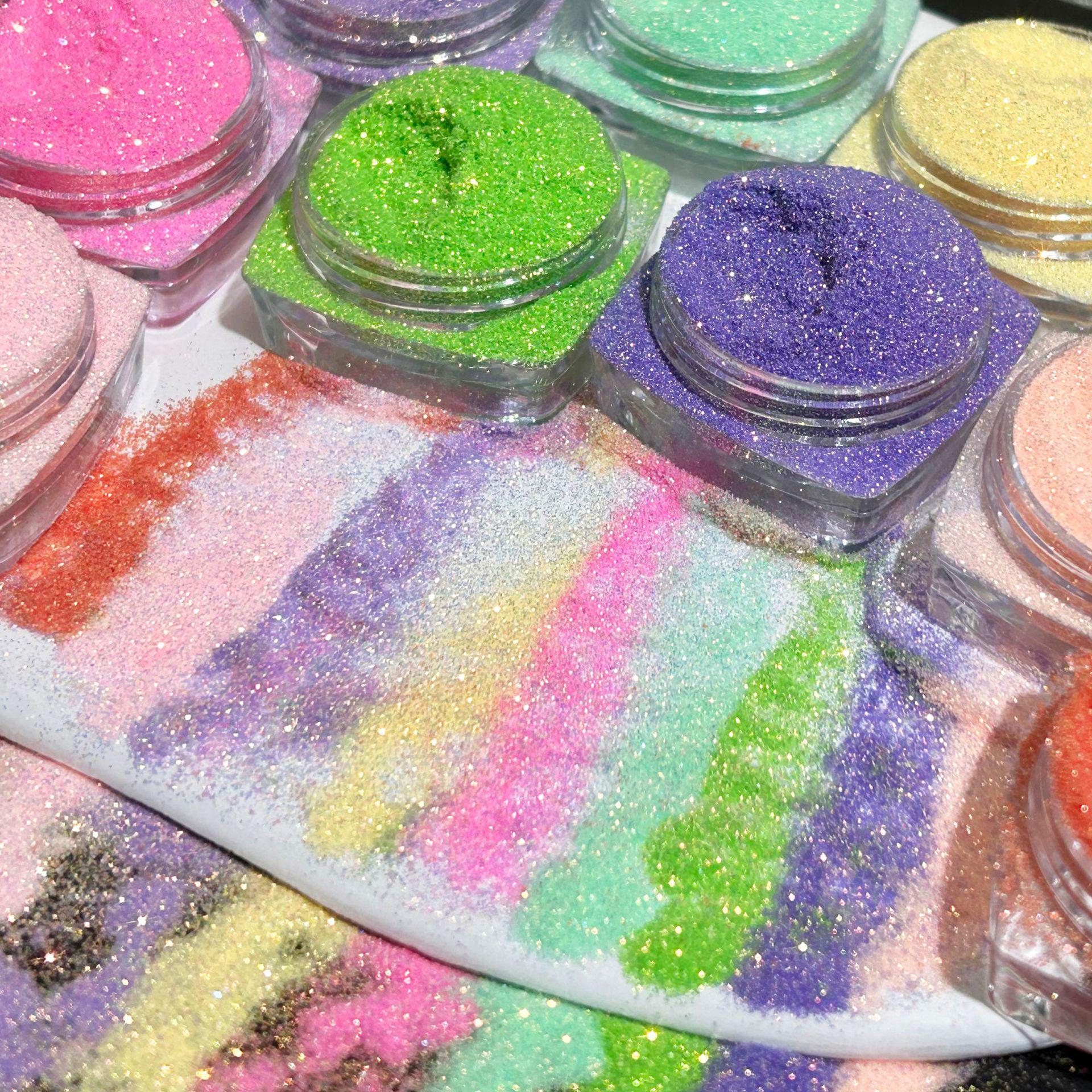 

Ultra-Fine Gold Glitter Powder 0.1mm for Nail Art and DIY Crafts 30 ml - about 20 grams