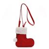 Sweet Korean Style Shoulder Bag Lightweight Fluffy Crossbody Bag Faux Suede Boot Bag Women