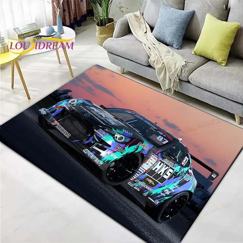 Fashion H-HKS  logo Printed  Carpets Living Room Anti-Skid Area Rug Kids Bedroom Mats Yoga Mat Large Carpet Decor