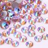Pujiang Crystal Rhinestone Skleněné ploché dno Diamond Oblečení Doplňky Kulatý vrták na nehty DIY Náušnice Taška Samolepka Vrtačka