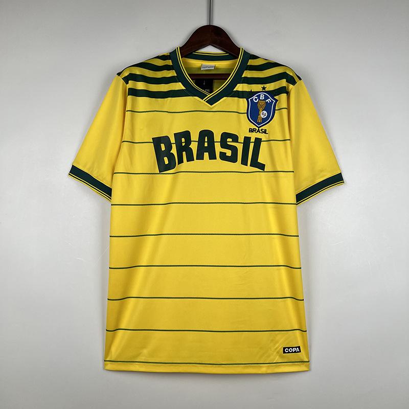 Vintage Brazil national team jersey No. 10 Neymar No. 11 Romario No. 9 Ronaldo football jersey