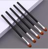 Soft Hair Flat Head Eyeshadow Brush: Professional Detail Tool for Smudging and Beginners
