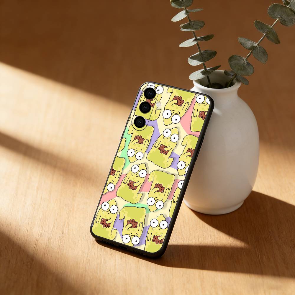 Cartoon S-Solar Opposites Phone Case For Samsung Galaxy A20,21s,22,31,32,52,53,72,73,80,91 Soft Black Shell