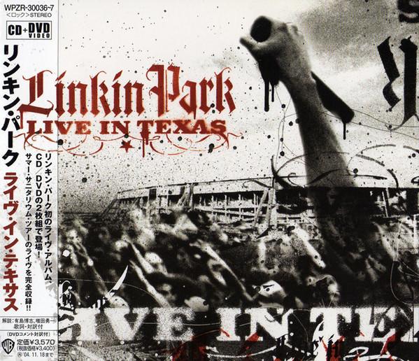 CD LINKIN PARK - Live In Texas WPZR300367 Warner Bros. Re 2003 Japan ObiRock Used