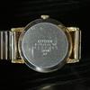 Used Working Condition] CITIZEN QUARTZ Watch Gold Arabic Numerals Ladies Citizen Quartz 4-752520 Battery Replaced Operation Confirmed Vintage