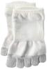 Danskin NANOFRONT FIVE FINGER GRIP Jasmine White Size 23cm Japan SOCKS, Women's, (JW), (Free Size),