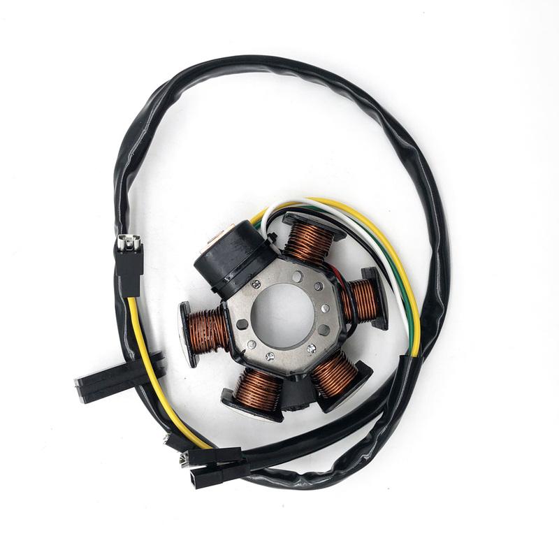 

AM6 50 Stator Ignition Coil For Yamaha DT50 TZR 50 Ignition Charging Coil Generator Racing Scooter Moped