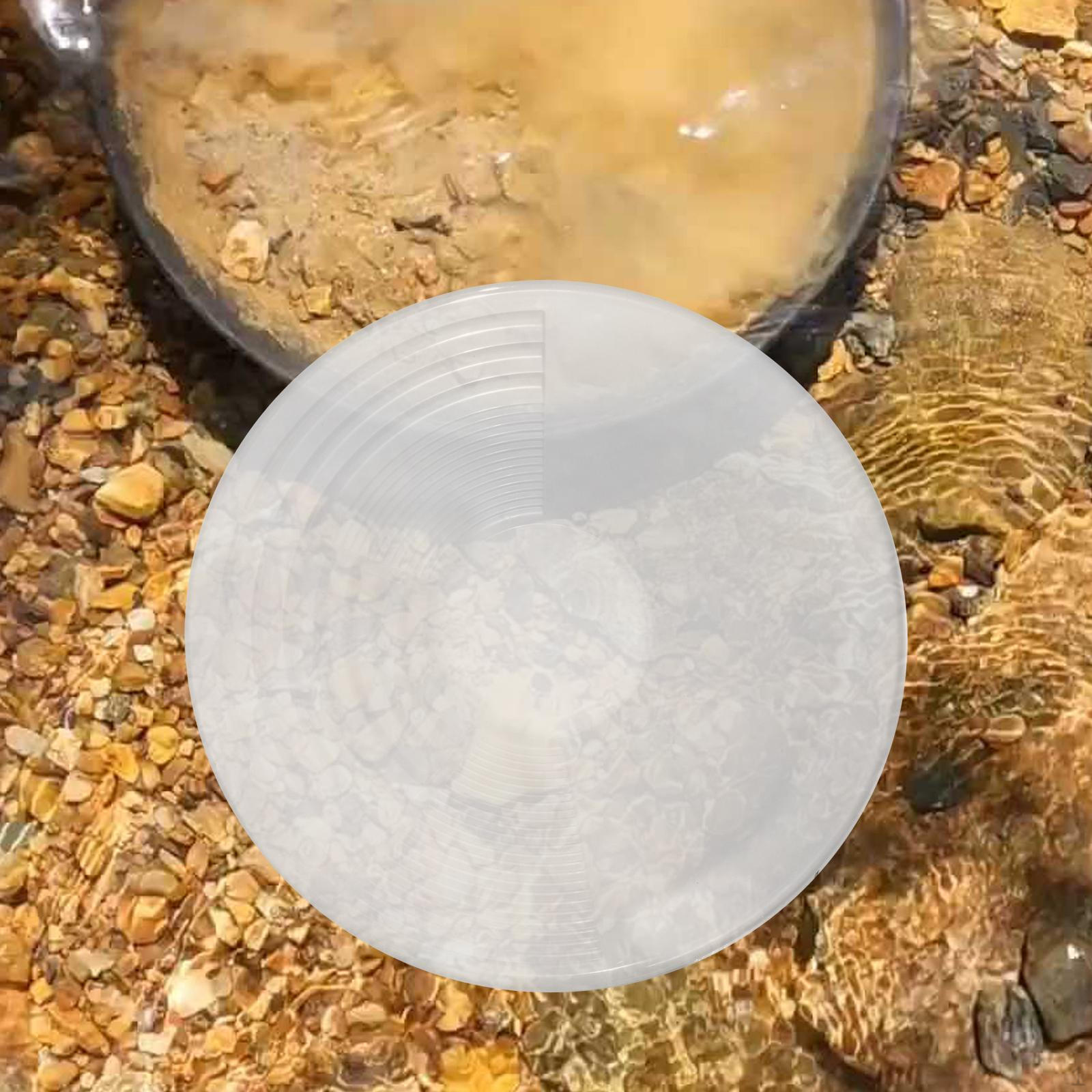 

Золотопромывочный лоток Инструмент для разведки Прочный инструмент для облегчения добычи Начинающие Энтузиасты 1 pieces