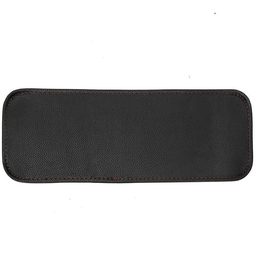 Pour Tapis de Voiture Motif Litchi-Noir